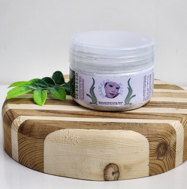 ماسک پودری جلبک و شیر