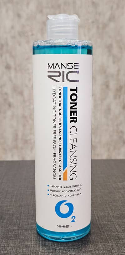 تونر پاک کننده و آبرسان مانسریک