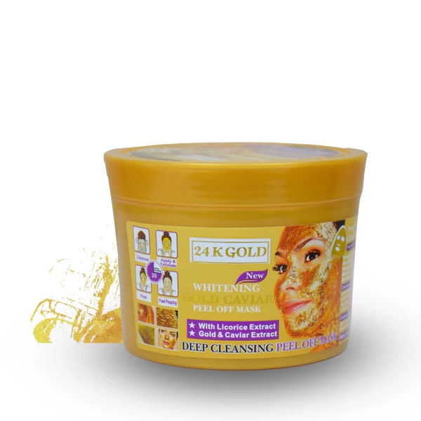 ماسک طلا و خاویار کاسه ای وکالی