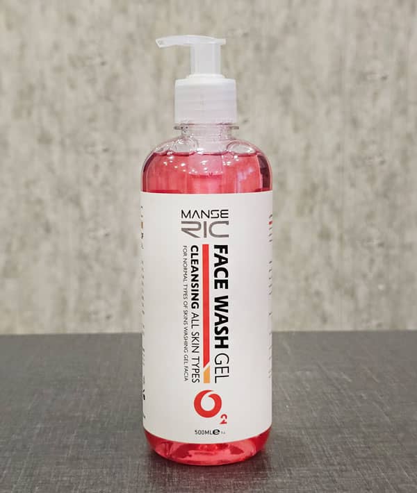 ژل شستشو صورت پوست های معمولی مانسریک