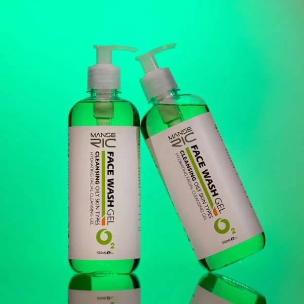 ژل شستشو صورت پوست های چرب مانسریک