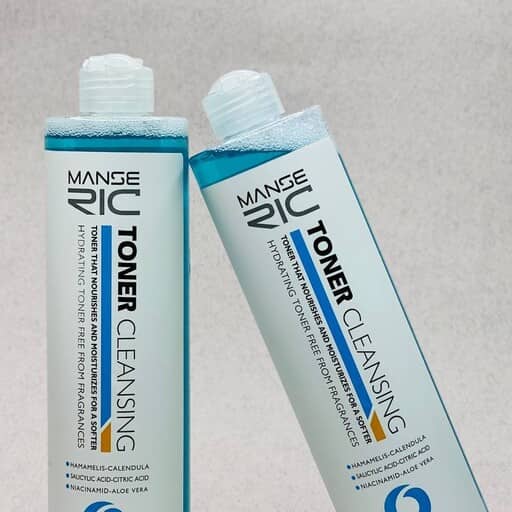 تونر پاک کننده و آبرسان مانسریک