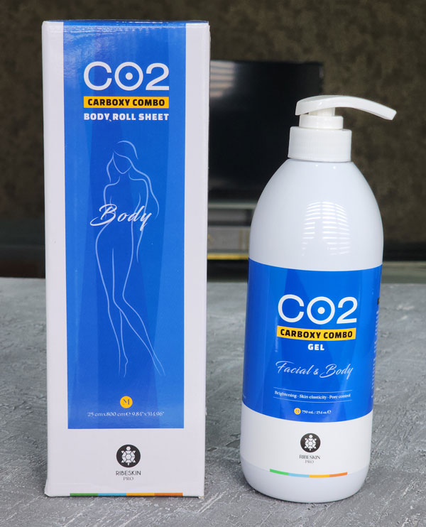 ژل کربوکسی ریب اسکین 750 میل بدن