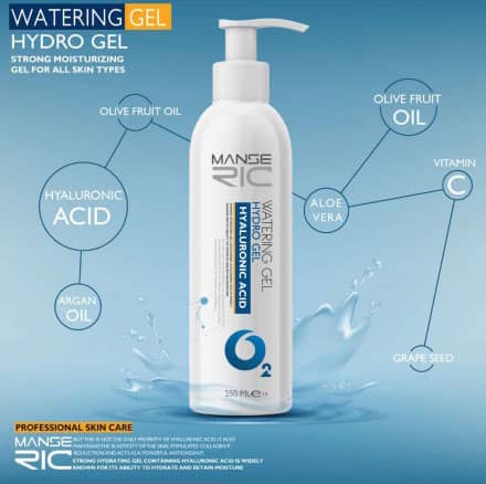 ژل آبرسان پوست چرب مانسریک