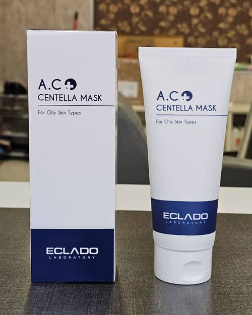 ماسک آکنه سنتلا پوست چرب اکلادو