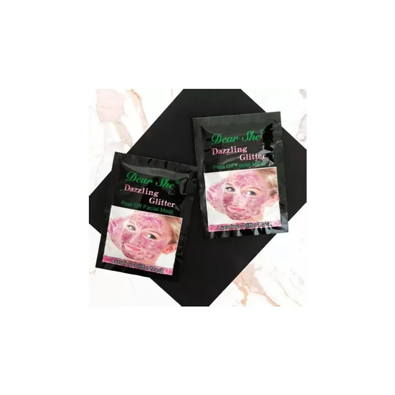 ماسک لایه بردار دیر شی صورتی مدل Dazzling Glitter