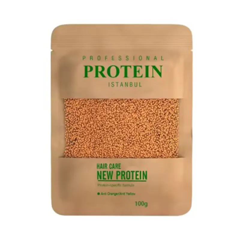 پروتئین تقویت کننده مو بیوپلکس طلایی 100 گرم