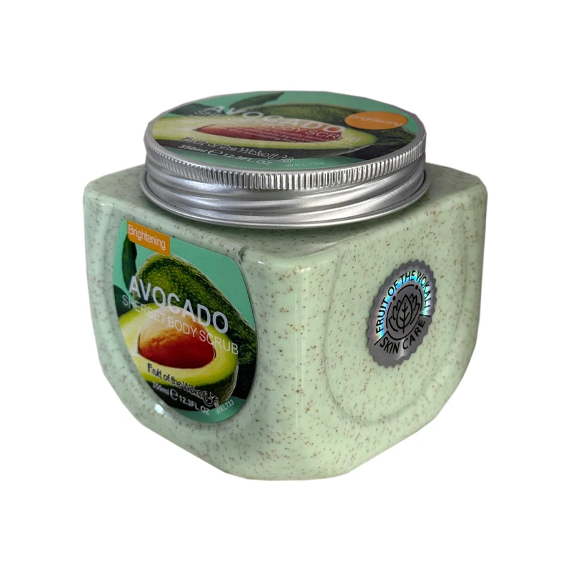 اسکراب عصاره آواکادو صورت و بدن 350 میلی لیتر وکالی