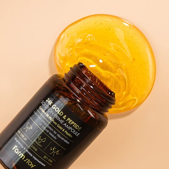 ژل آبرسان طلا و پپتاید برند فارم استی