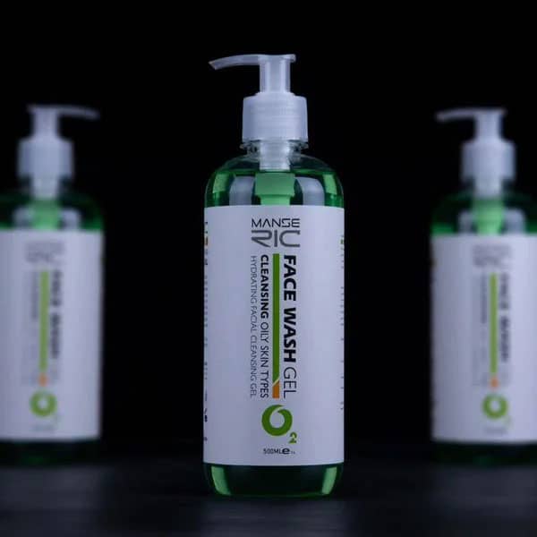 ژل شستشو صورت پوست های چرب مانسریک